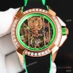 Copy Jacob and Co Epic x CR7 Automatic Rose Gold Watches with Baguettes